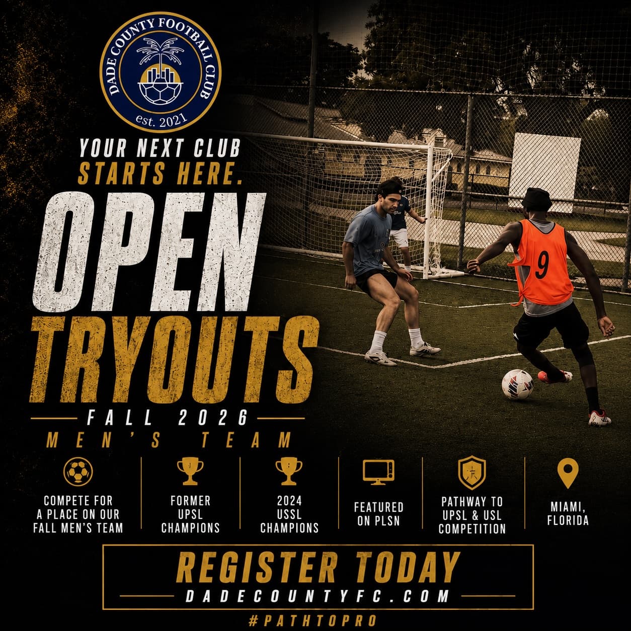 Fall 2026 roster tryouts continue through August